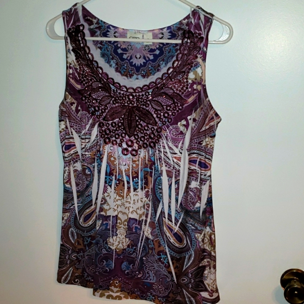 Cato dressy tank top